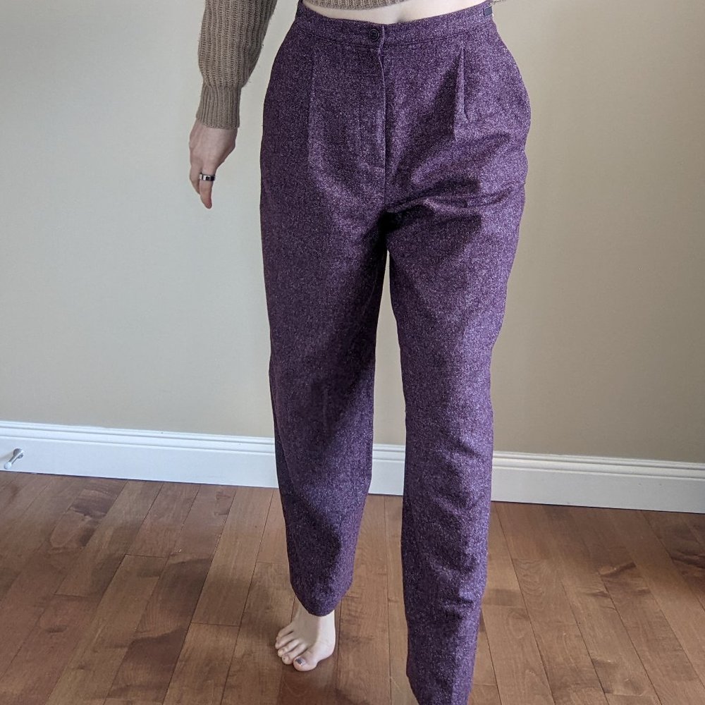 VINTAGE 'Petite Sophisticate' Wool Slacks